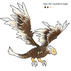 Raja, the Crystalline Eagle